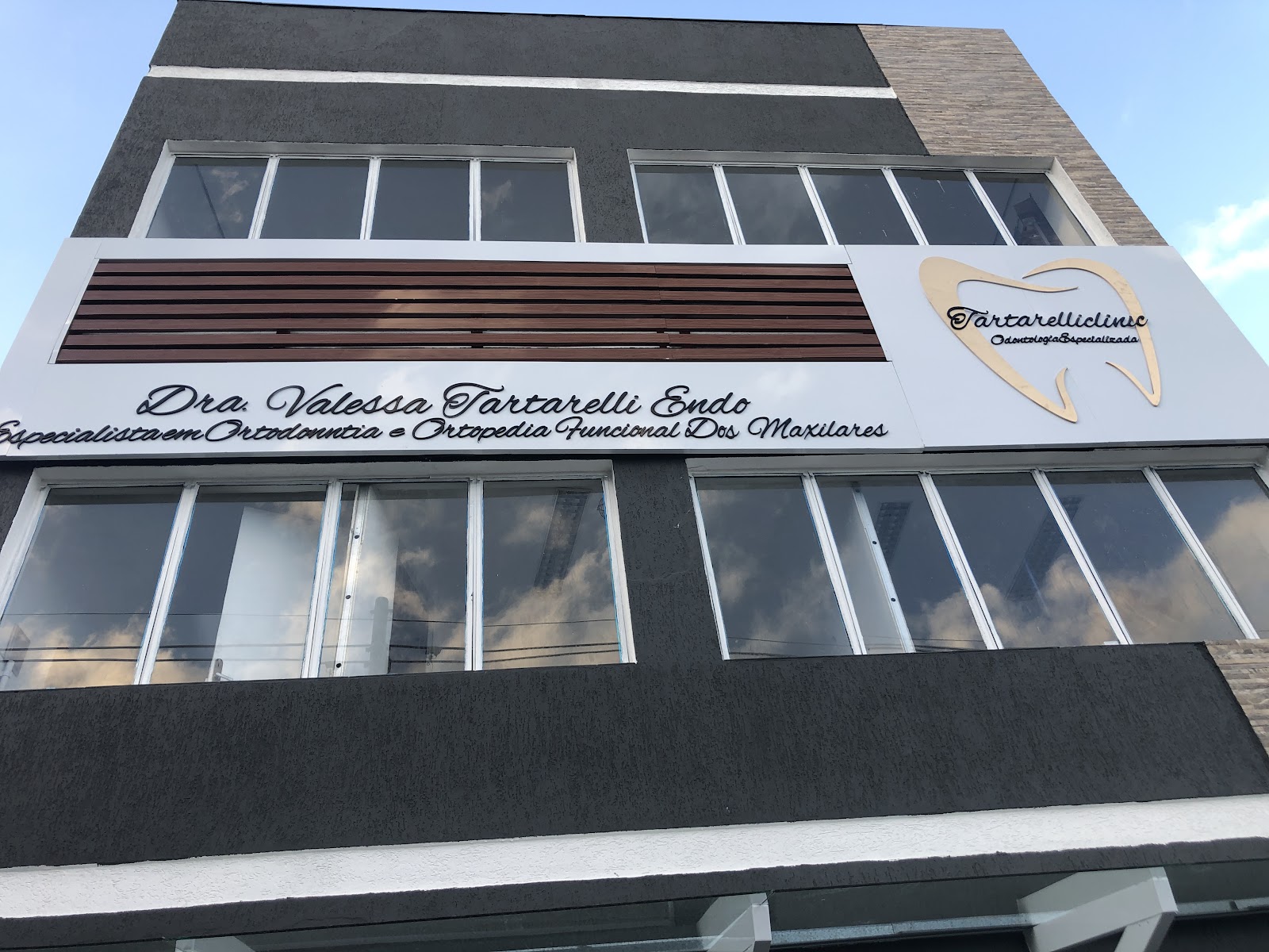 Fachada da clínica